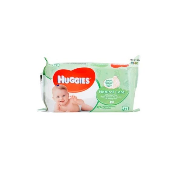 Huggies Natural Care nedves baba törlőkendő 56lapos