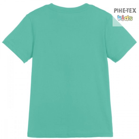 Losan fiú rövid ujjú póló, zöld, nyomott mintával, Aloha felirattal (013-1200AL)