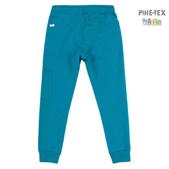 Bembi fiú kék melegítő nadrág, oldalt zsebbel (SHR603)