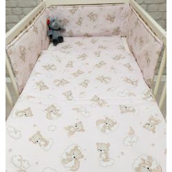 Cirkusz rózsa 3-piece Baby Bedding Set (685/R)