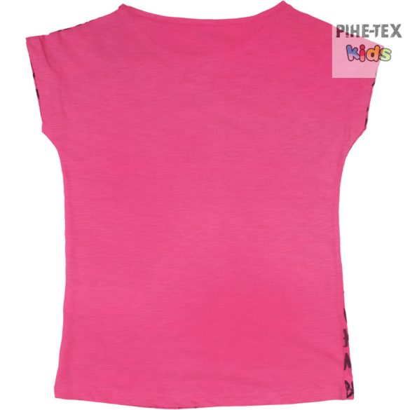 Losan pink, lány, rövid ujjú póló, nyomott mintával (014-1201AL) 