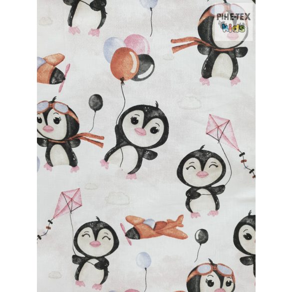Pilóta Pingvin 5 részes ovis kezdőcsomag (642) (2 részes fehér, ovis huzat, ovis zsák, tornazsák, vízhatlan matracvédő lepedő) + ajándék ovis törölköző