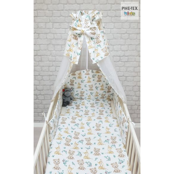 Maci és Őzike 4-piece Baby Bedding Set  (665)