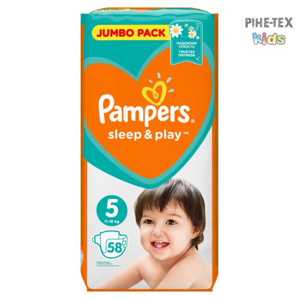 Pampers Sleep & Play pelenka, Junior 5, 11-16 kg 42db