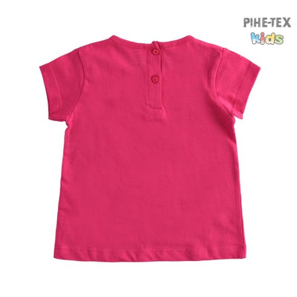 iDO lány, pink, rövid ujjú póló, megfordítható flitteres mintával (J767/00-2355)